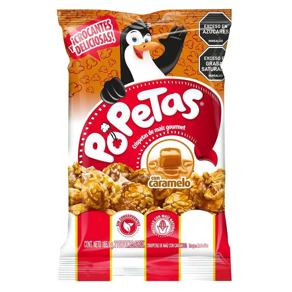 POPETA FAMILIAR CARAMELO X165g