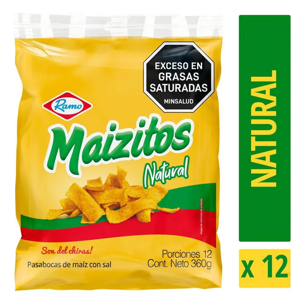 MAIZITOS NATURAL 45G