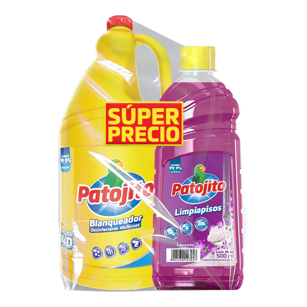 OFERTA BLANQ PATOJITO 1.8L+LIMPX500ML
