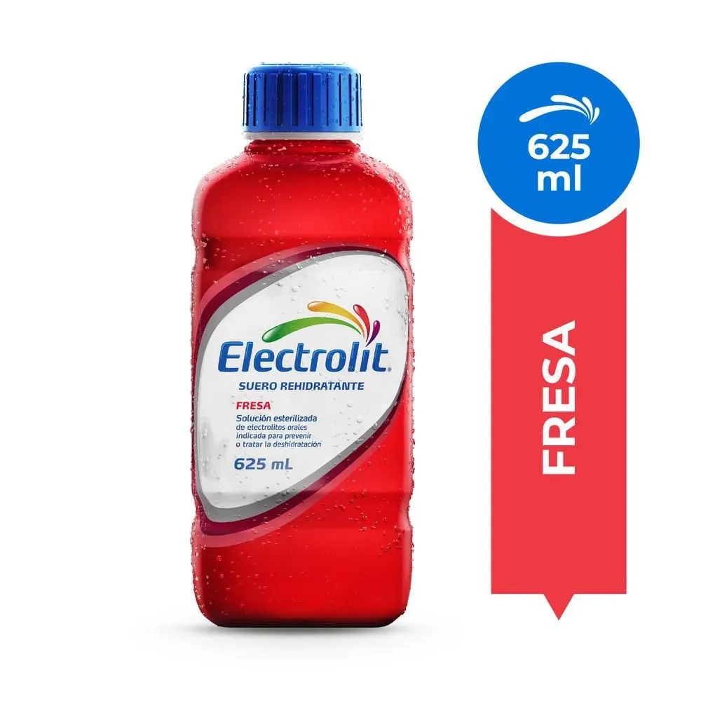 Suero ELECTROLIT rehidratante fresa (625 ml)