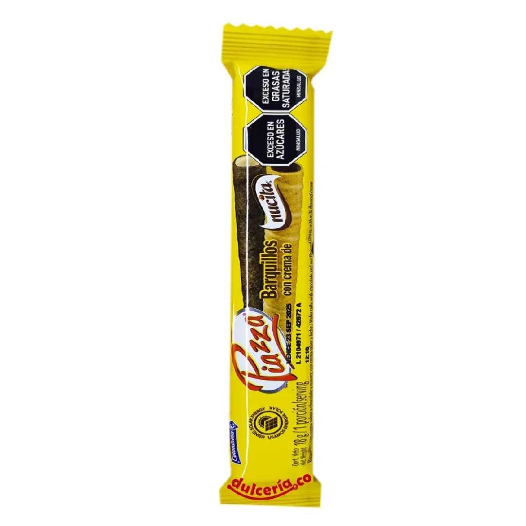 PIAZZA BARQUILLOS NUCITA X18g