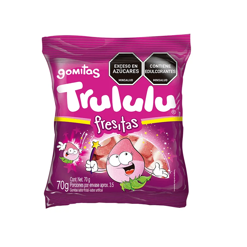 Gomas Trululu Fresita x 70 g