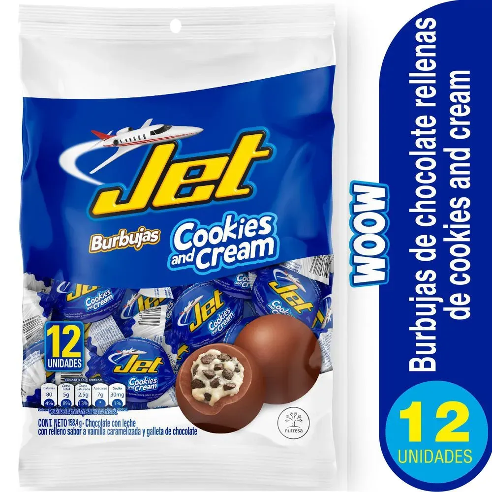 JET BURBUJA C&C BLANCO X12 UND