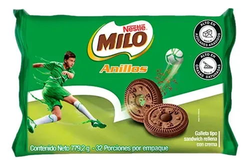 GALLETAS MILO ANILLOS