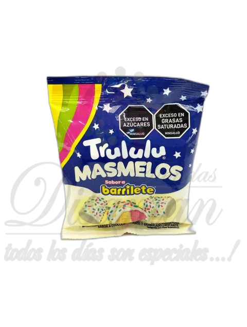 TRULULU MASMELOS BARRILETE 50GR