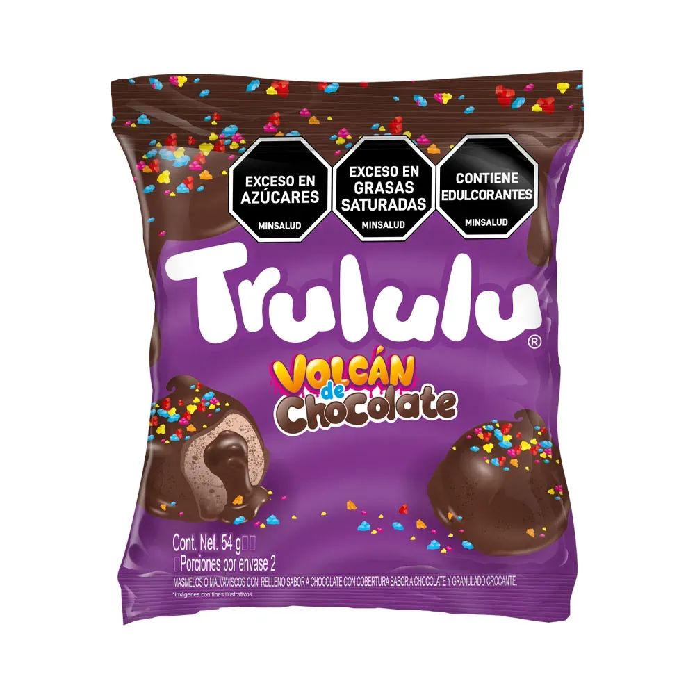 Trululu Volcan de Chocolate 54GR