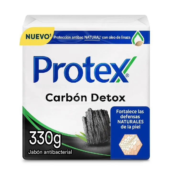 Jabón de baño PROTEX carbón detox (330 gr)