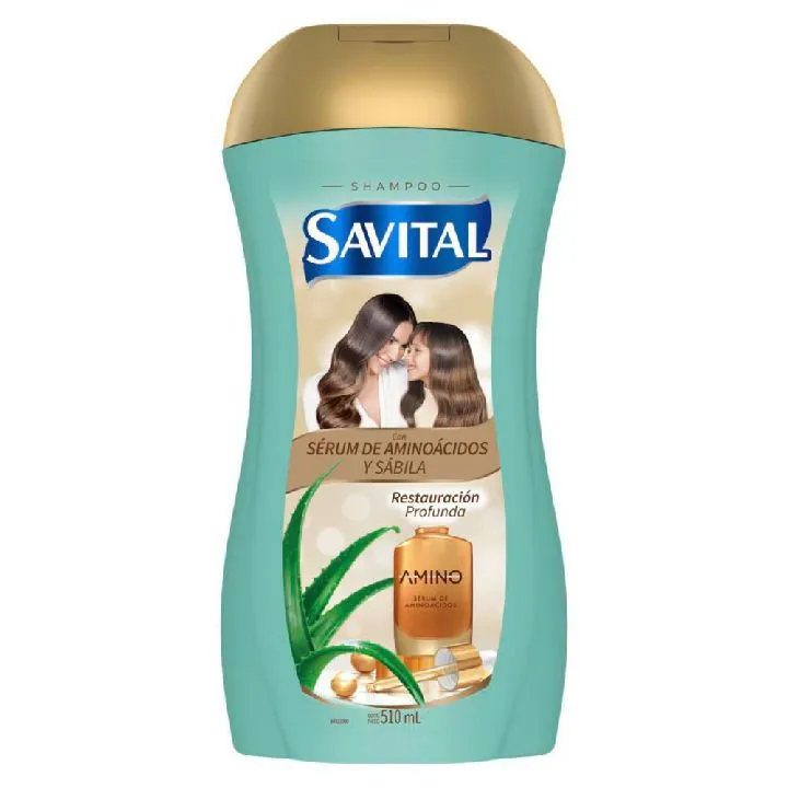 Shampoo SAVITAL aminoácidos (510 ml)