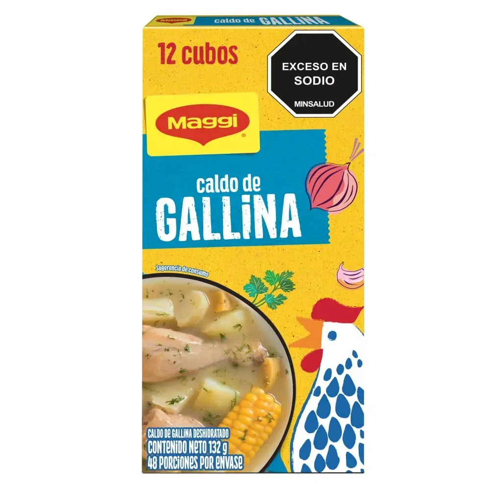 MAGGI CALDO GALLINA X 132G