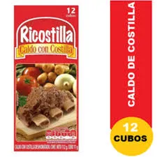 CALDO RICOSTILLA 12 CUBOS x 132G