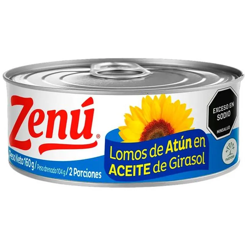 ATUN ZENU EN GIRASOL X 140G