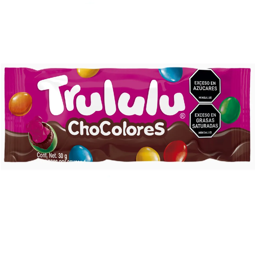 Trululu Chocolores Bolsa X 30G