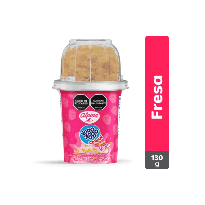 Yogo Yogo Cereal Fresa Vaso 130 g