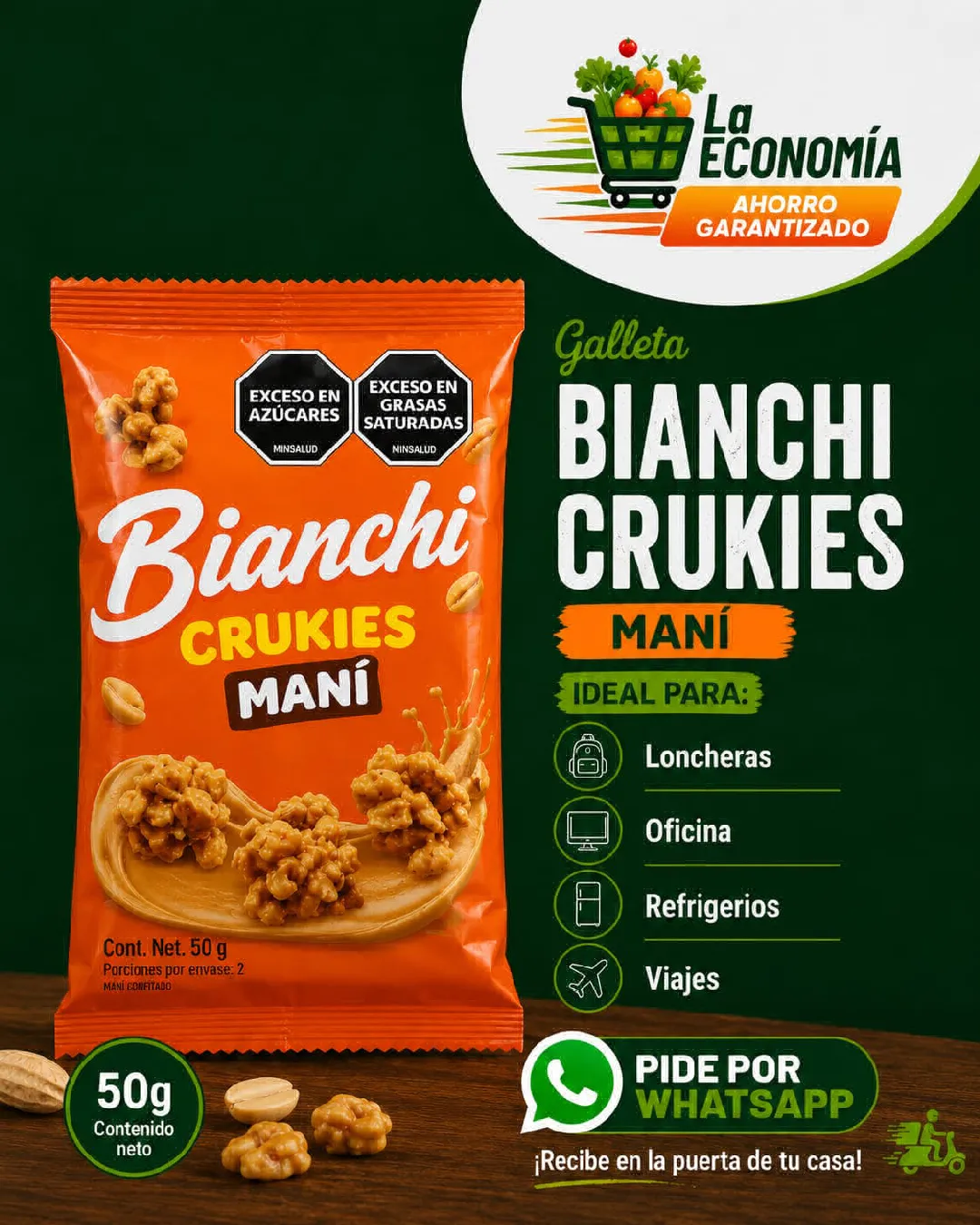 Bianchi crukies mani x 50g