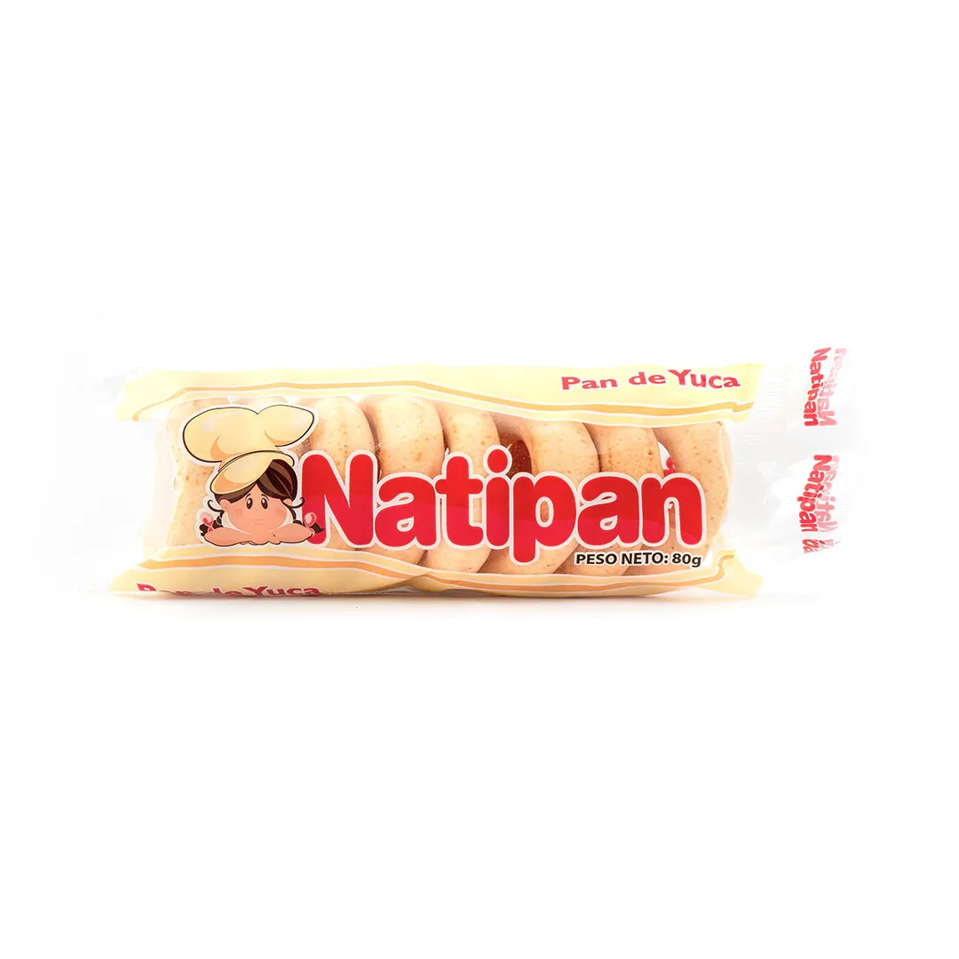 PAN DE YUCA NATIPAN X 8 UND