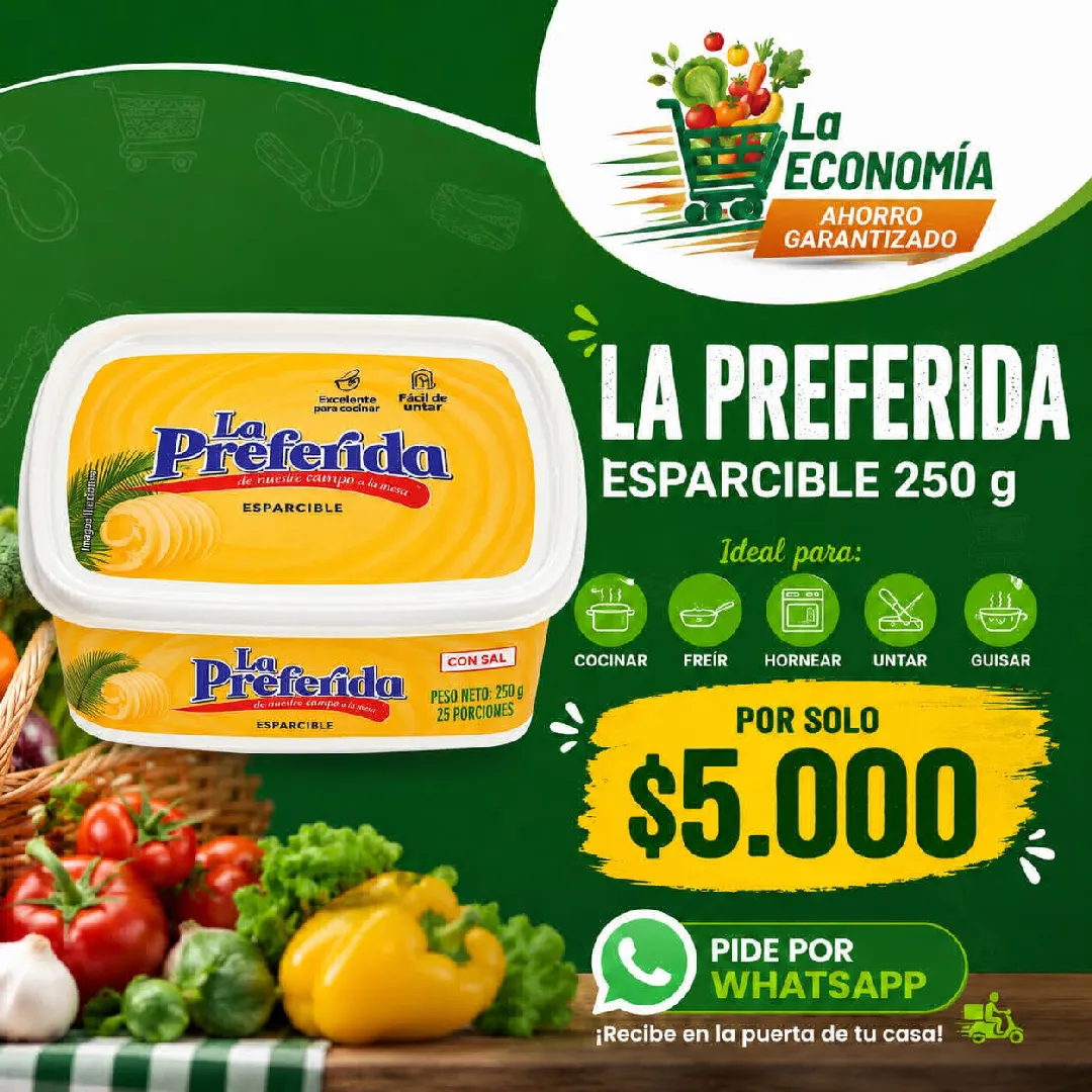 margarina la preferida x 250g