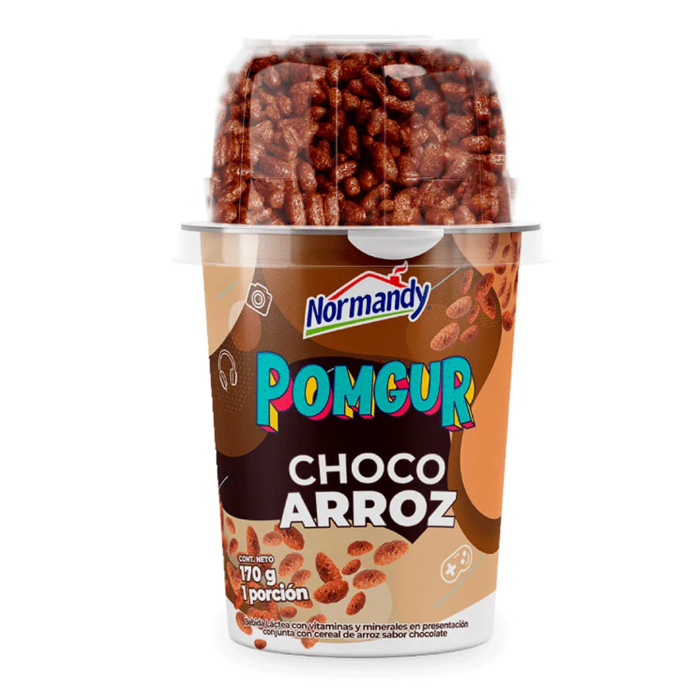 POMGUR CHOCO-ARROZ NORMANDY X170g