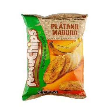 NATUCHIPS PLATANO MADURO 38 G