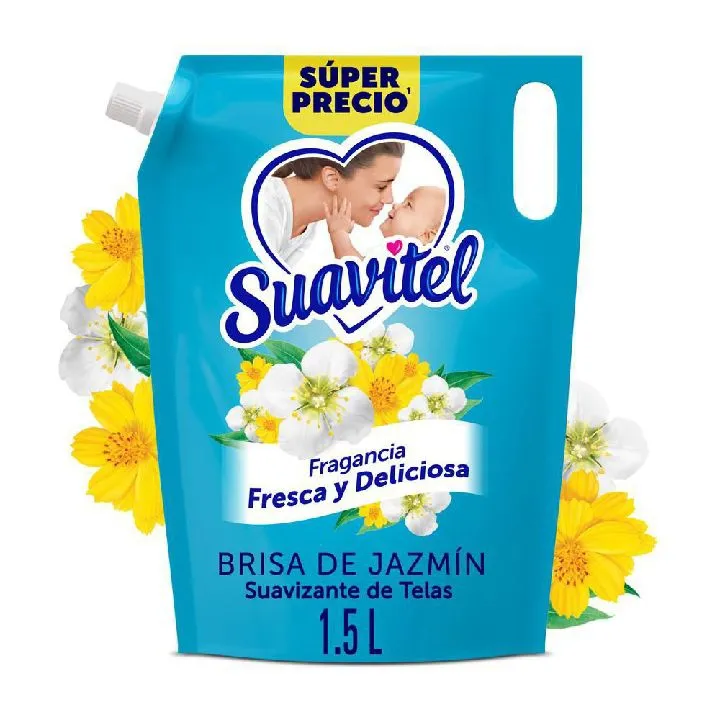Suavizante SUAVITEL jazmín eucalipto (1500 ml)