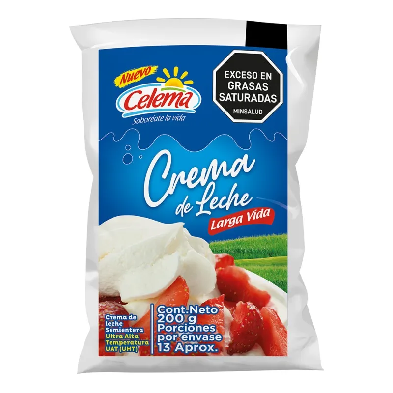 CELEMA CREMA DE LECHE X 200G
