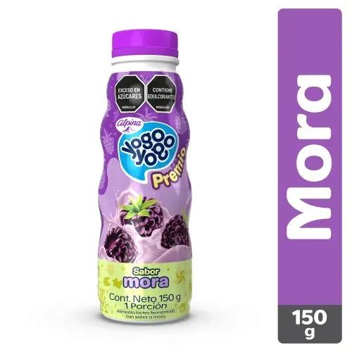 Yogo Yogo Premio Mora Botella 150 g