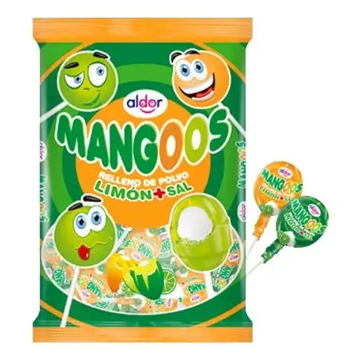 Bombon Mangoos Limon Y Sal X48