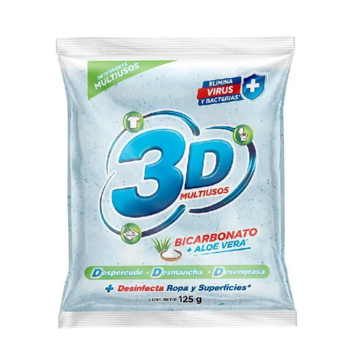 detergente 3D (250 gr)LAVANDA Y FLORES