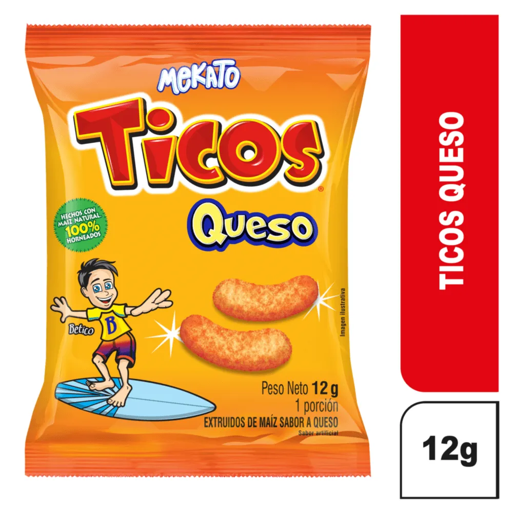 Ticos Queso X 38GR