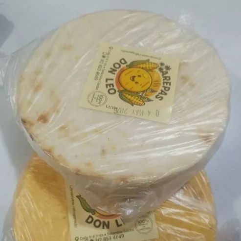 AREPAS CASERAS DON LEO X 5 UNIDADES BLANCAS O AMARILLAS