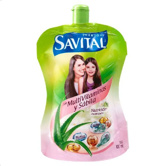SAVITAL CHAMPU SAVITAL MULTIVITAMINAS Y SABILA 100 ml
