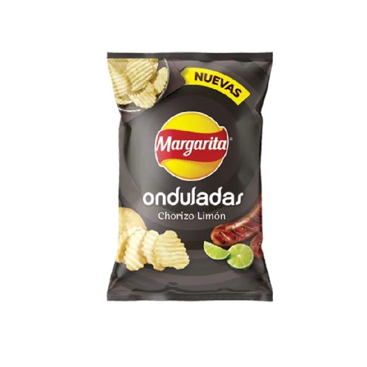 PAPAS MARGARITA CHORIZO LIMON X 36 GR