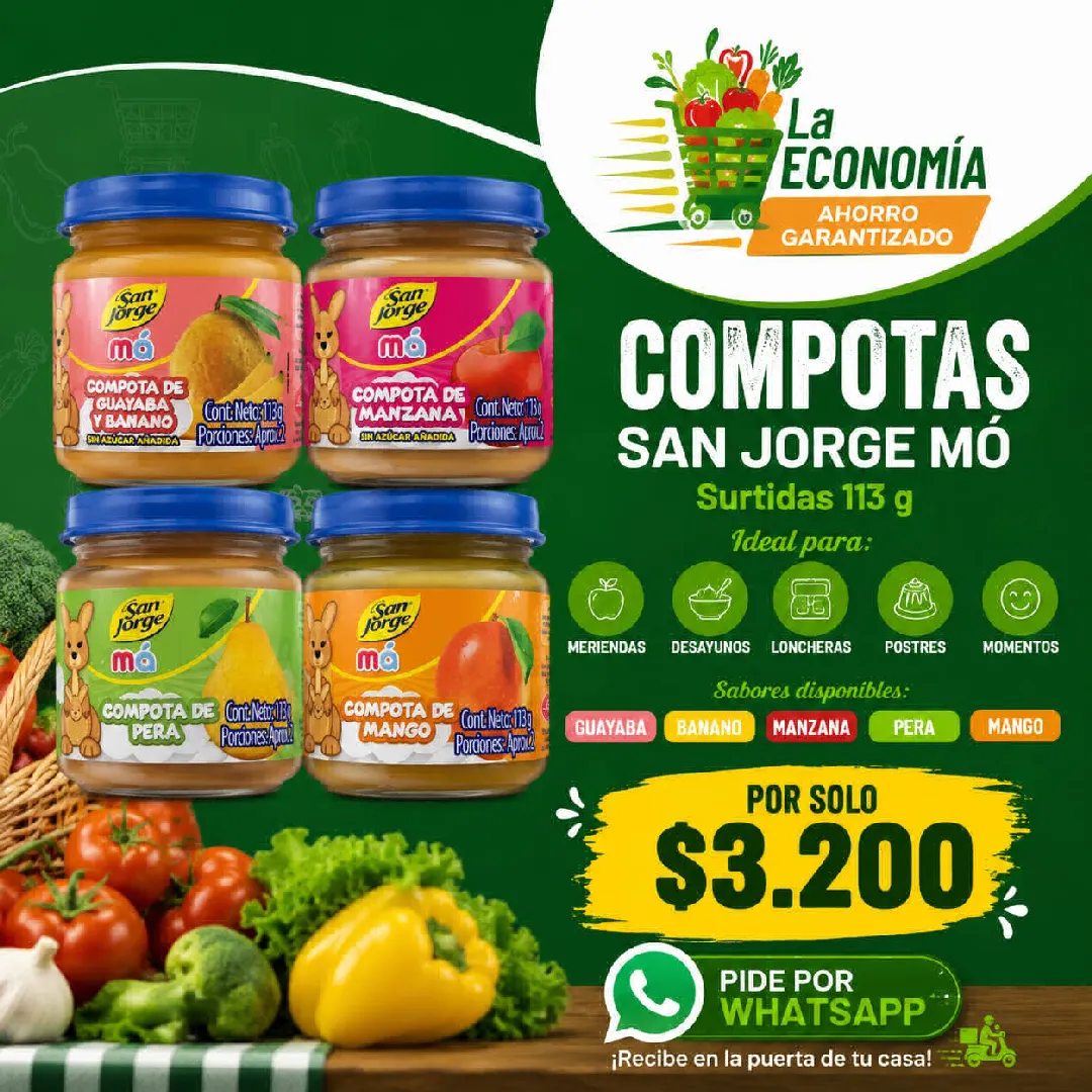 compota san jorge MELOCOTON X 113g