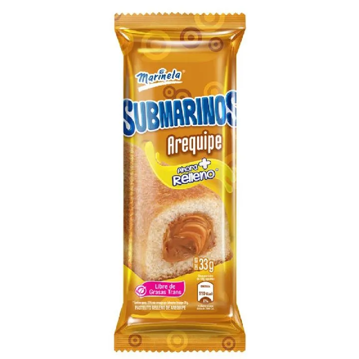 PASTELITO Submarino Arequipe 35 Gr