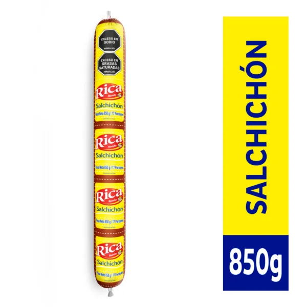 SALCHICHO RICA X 850 G
