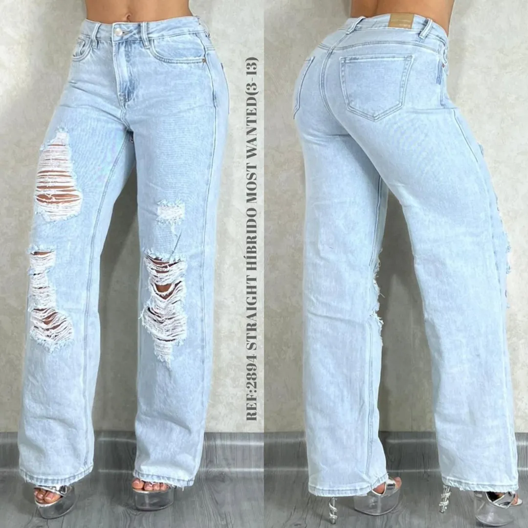 MOST WANTED - REF 62894 BOTA RECTA HIBRIDO TONO HIELO DESTROYER 