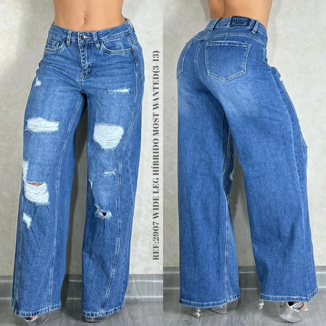 MOST WANTED - REF 62907 WIDE ELG HIBRIDO DESTROYER CON DETALLE DIVINO Y EFECTO PUSH UP 