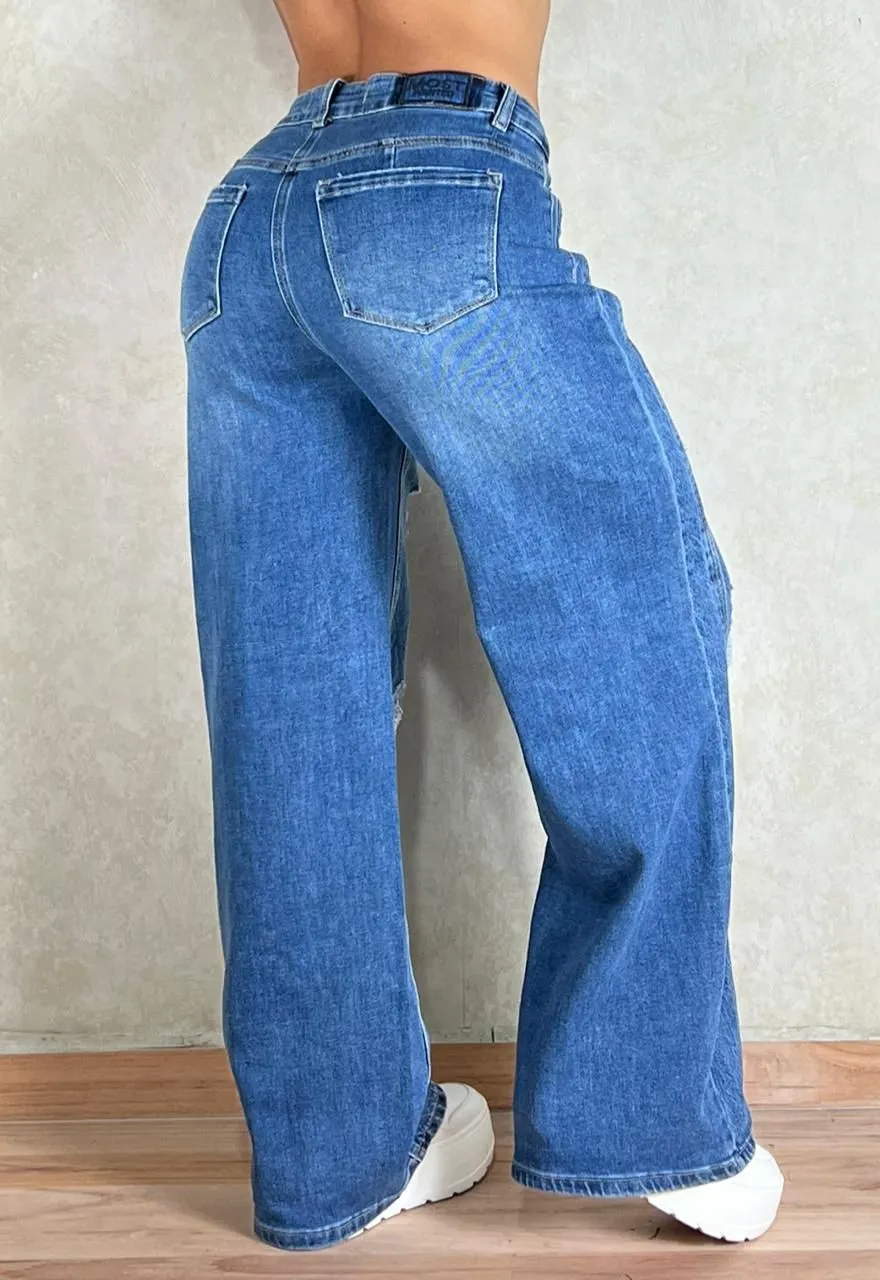 MOST WANTED - REF 62907 WIDE ELG HIBRIDO DESTROYER CON DETALLE DIVINO Y EFECTO PUSH UP 