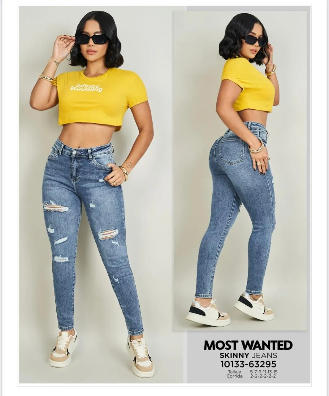 MOST WANTED - REF 63295 SKINNY STREH DESTROYER REALCE DE GLUTEOS 