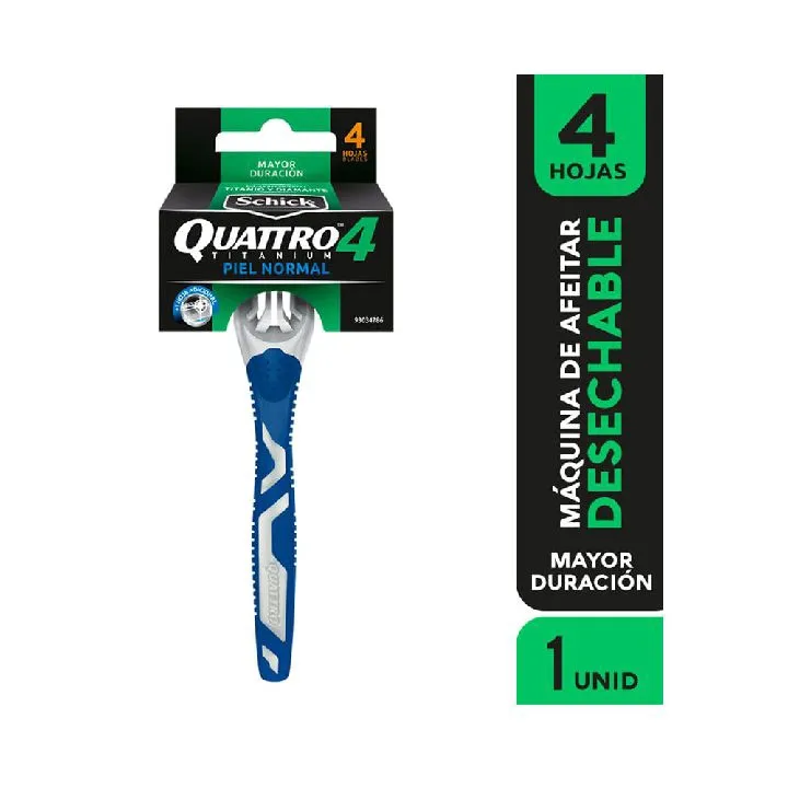 Prestobarba Shick 4 Quattro todo tipo de piel