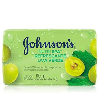 Jabon JJ Adulto Uva Verde 110g Johnson