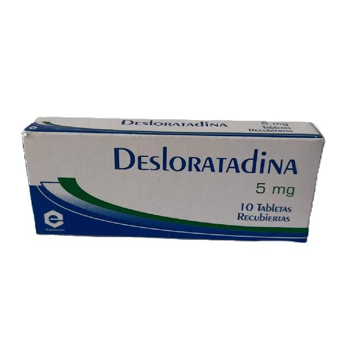 Desloratadina 5mg caja x 10 tabletas expofarma