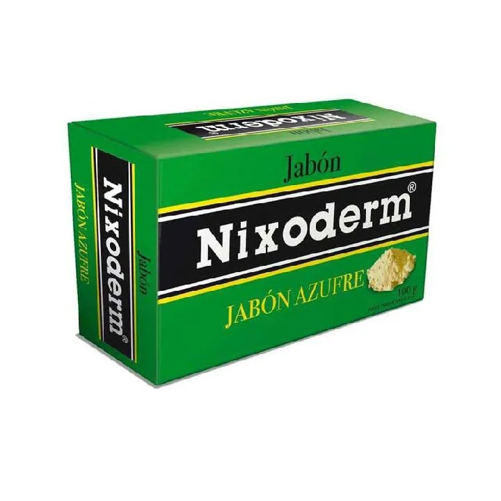 nixoderm jabon sulfur soap  soap 3,5 oz