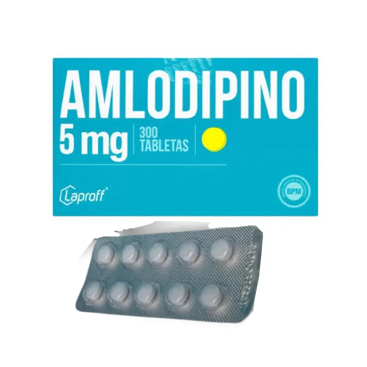 Amlodipino 5mg Blister x 10 Tabletas