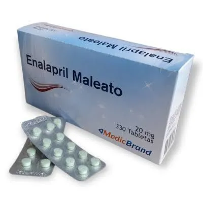 enalapril 20mg blíster x 10 tabletas Coaspharrma