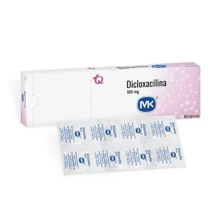 Dicloxacilina 500mg MK Blíster x 10 cápsulas
