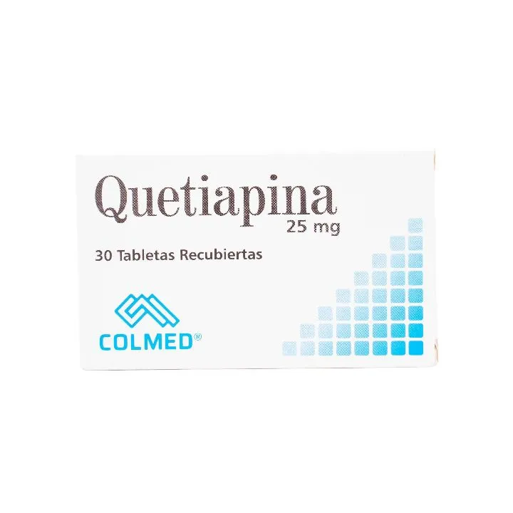 Quetiapina 25mg caja x 30 colmed