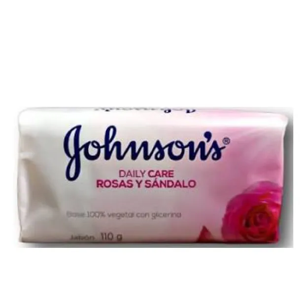 Jabon JJ adulto rosas y sándalo 110g Johnsons