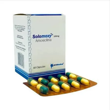 Amoxicilina 500mg Solomoxy Blister x 10