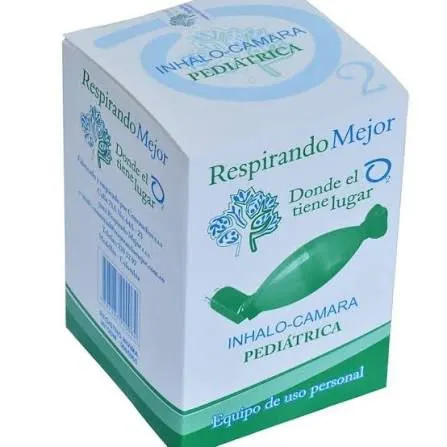 Inhalocamara pediátrica respirando mejor invima 2020dm-0022725-L.RIP.2603-FV-04-2030