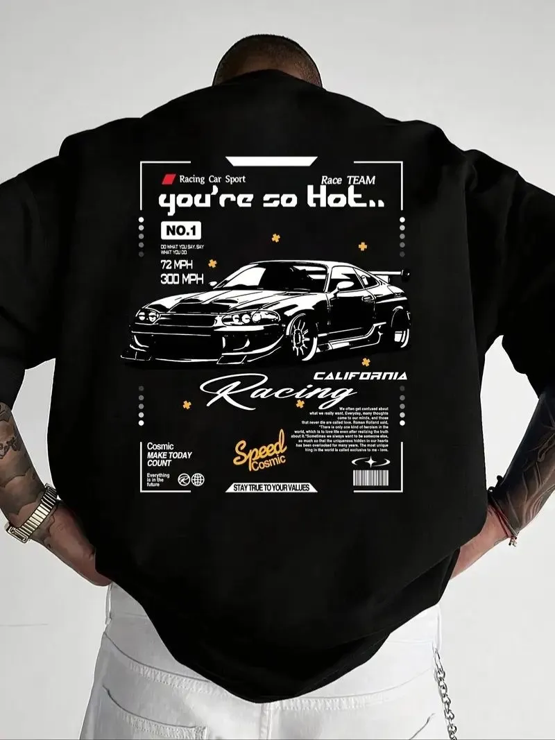 CAMISETA MASCULINA CARROS 